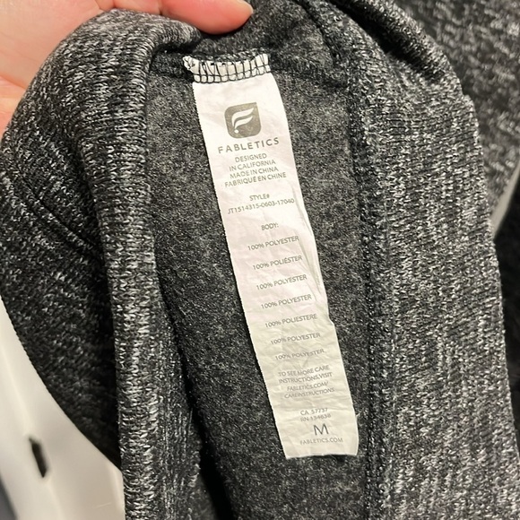Fabletics Hoodie Sweatshirt Dress EUC - Picture 9 of 9